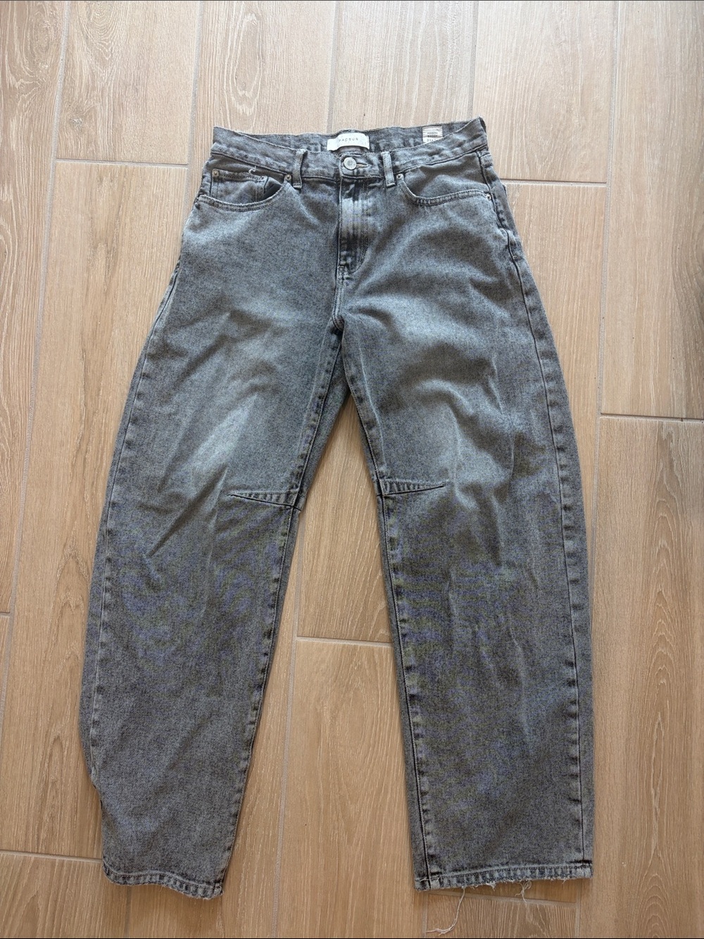 Men's Pac Sun Mason Baggy  Gray Relaxed Fit Jeans